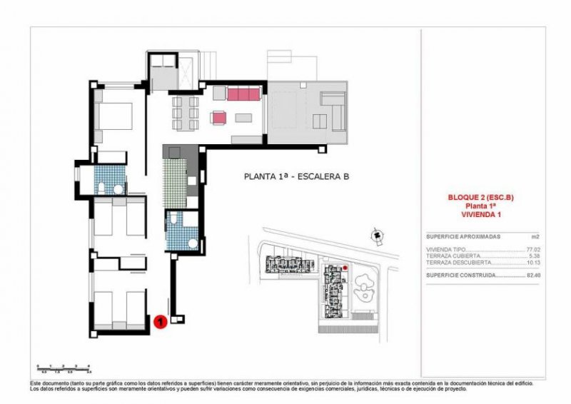 Denia Appartements mit 3 Schlafzimmern, 2 Bädern und Gemeinschaftspool nur 200 m vom Strand Wohnung kaufen