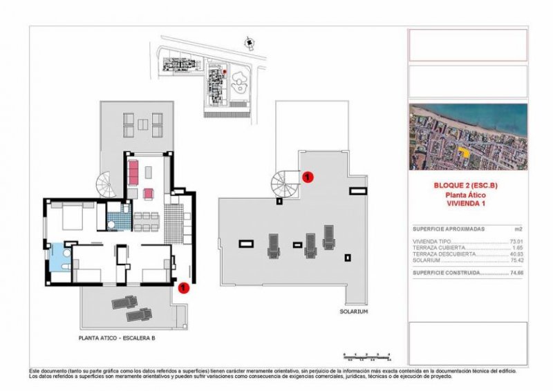 Denia Penthouse-Wohnung mit 3 Schlafzimmern, 2 Bädern, Dachterrasse und Gemeinschaftspool nur 200 m vom Strand Wohnung kaufen