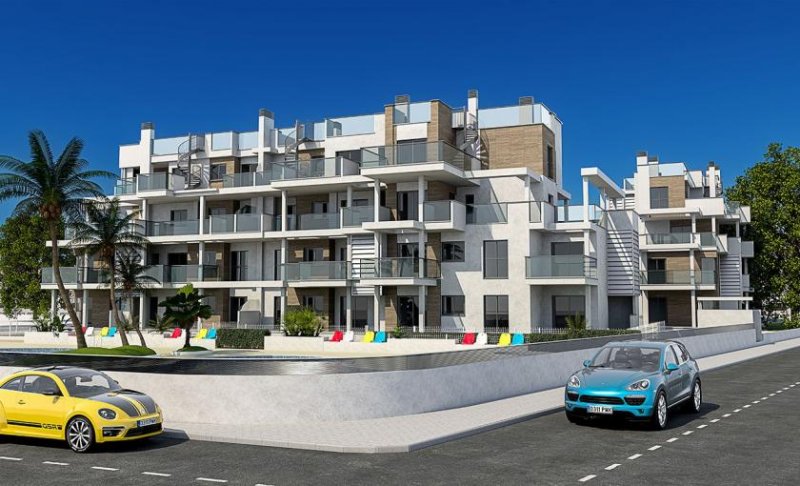 Denia Penthouse-Wohnung mit 3 Schlafzimmern, 2 Bädern, Dachterrasse und Gemeinschaftspool nur 200 m vom Strand Wohnung kaufen