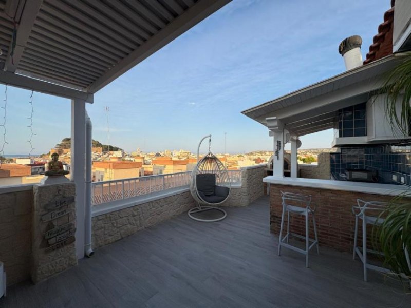 Denia Renovierte Maisoette-Wohnung mit 50 m² Terrasse und Meer- und Burgblick im Zentrum von Dénia Wohnung kaufen