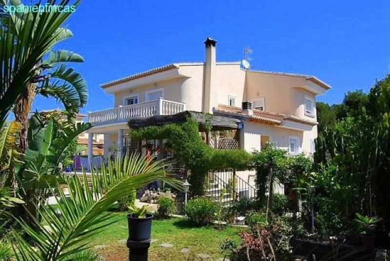 Calpe Carrio Alto PROVISIONSFREI !!! Calpe, 501 qm Villa, 5 Schlafzimmer, 4 Bäder, Heizung, Klimaanlage, Schwimmbecken, Meerblick, 952 qm Haus