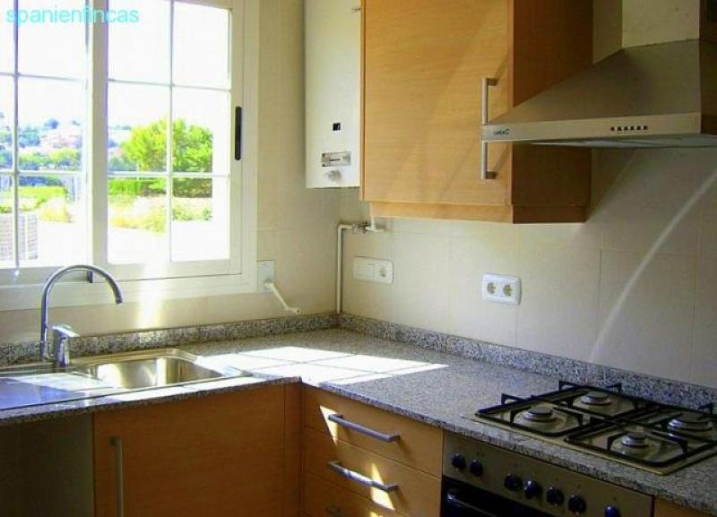Calpe Playa PROVISIONSFREI Spanien Calpe Playa, Neubau Reihenhaus, 227qm, 4 Schlafzimmer, 3 Bäder, Klimaanlage, Heizung, Garage, Haus
