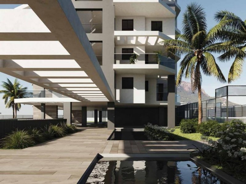 Calpe Appartements mit 3 Schlafzimmern, 2 Badezimmern, Tiefgaragenstellplatz, Gemeinschaftspool und Meerblick nur 200 m vom Strand
