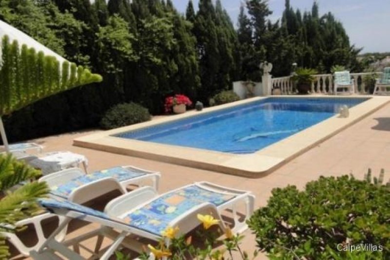 Calpe Bezaubernde Villa in Calpe mit Pool und Meerblick Haus kaufen