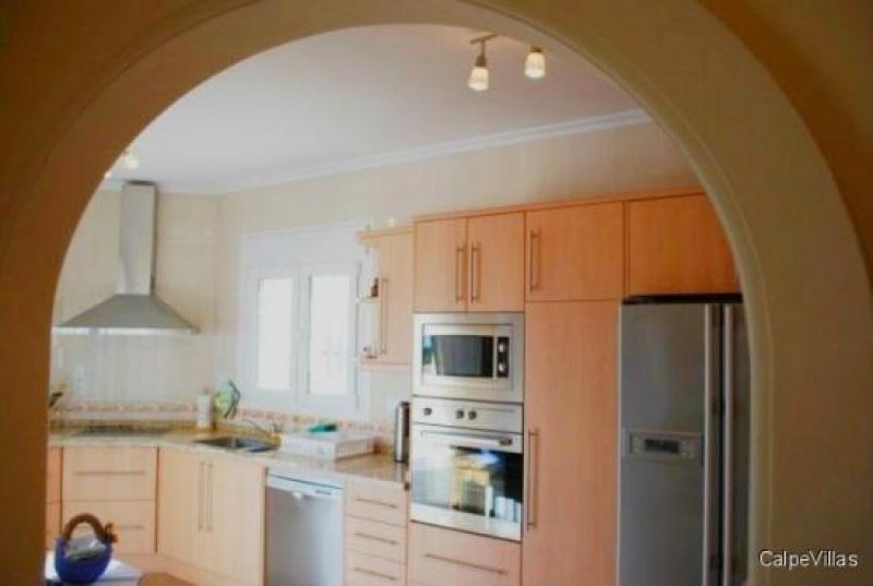 Calpe Luxuriöse neue Villa in Calpe mit wunderschönem Meerblick Haus kaufen
