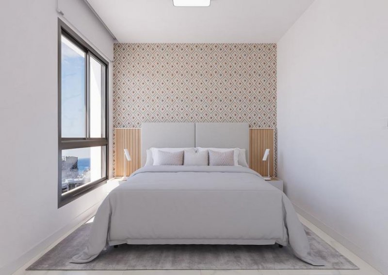 Calpe Maisonette-Wohnungen mit 3 Schlafzimmern, 3 Bädern, Klimaanlage, Fußbodenheizung in Bädern, Kfz-Stellplatz und Meerblick in