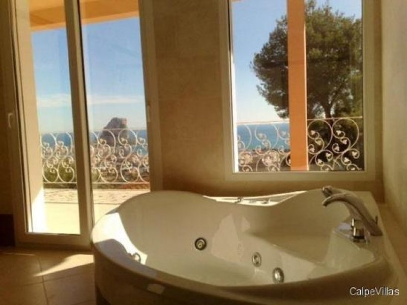 Calpe Neubau Villa in Calpe mit traumhaftem Meerblick Haus kaufen