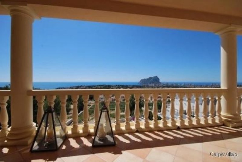 Calpe Neuwertige grosse Villa mit spektakulärem Meerblick in Calpe Haus kaufen