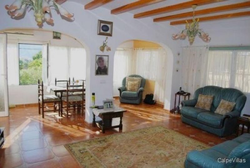 Calpe Schöne Villa mit Meerblick und Gästeapartment in Calpe Haus kaufen