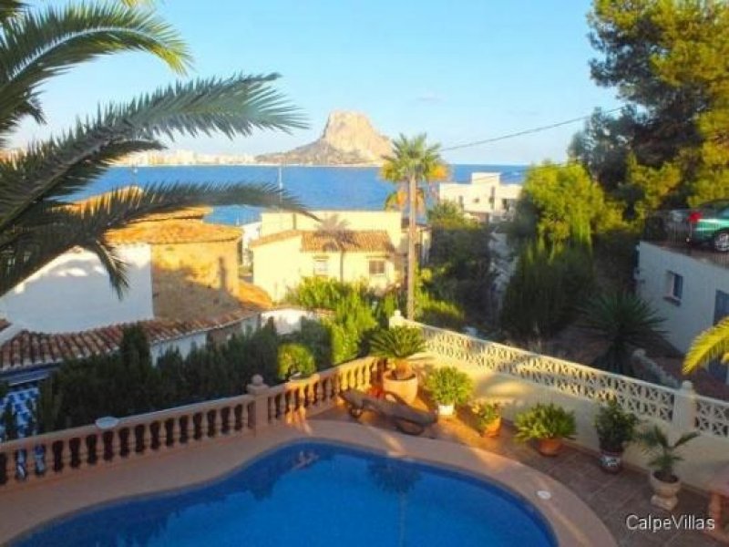 Calpe Wunderschöne Villa in 3. Meereslinie nur 100 m vom Meer Haus kaufen