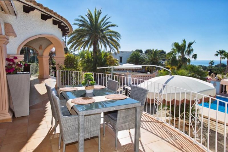 Benissa Freistehende Villa mit Meerblick, Pool und 3 Schlafzimmern in San Jaime Haus kaufen
