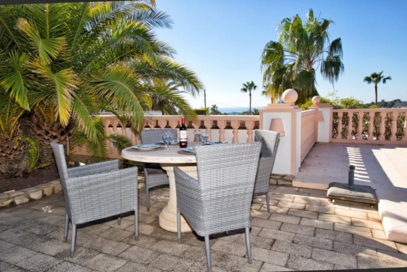Benissa Freistehende Villa mit Meerblick, Pool und 3 Schlafzimmern in San Jaime Haus kaufen