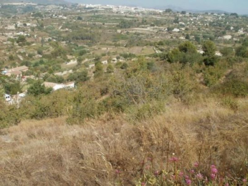 Benissa Grundstück mit Panoramablick Grundstück kaufen
