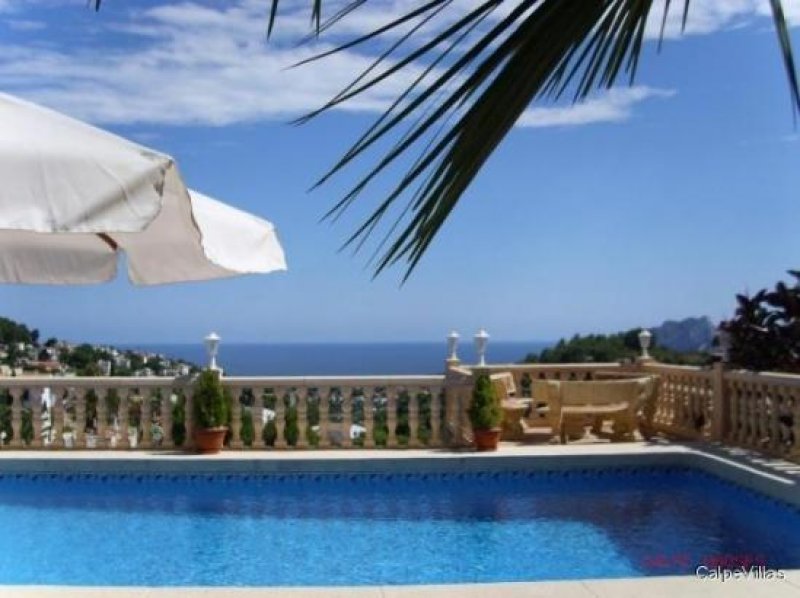 Benissa Sehr schöne große Villa in Benissa mit traumhaftem Meerblick Haus kaufen