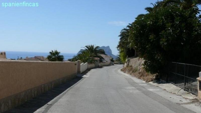 Moraira - Benimeit PROVISIONSFREI !!! Moraira, traumhaftes 1.445qm Grundstück mit phantastischem Meerblick Grundstück kaufen