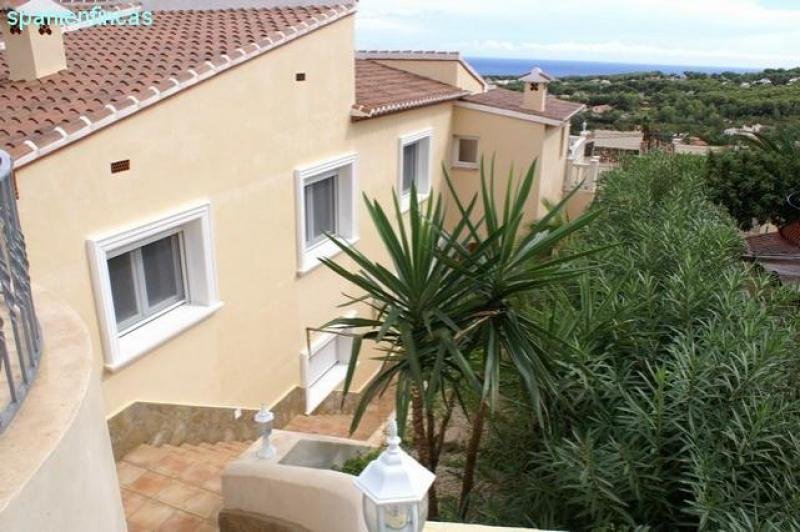 Moraira Benimeit PROVISIONSFREI Spanien neuwertige Villa Finca 200 qm, 4 Schlafzimmer, Schwimmbecken, Einliegerwohnung, phantastischer Meerblick