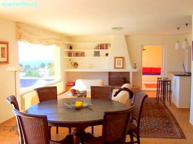 Moraira Benimeit wunderschöne geräumige Villa 333qm, phantastischer Meerblick, 8 Räume, Appartement, Pool auf 1405qm Grund Haus kaufen