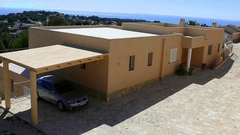 Moraira Benimeit wunderschöne geräumige Villa 333qm, phantastischer Meerblick, 8 Räume, Appartement, Pool auf 1405qm Grund Haus kaufen