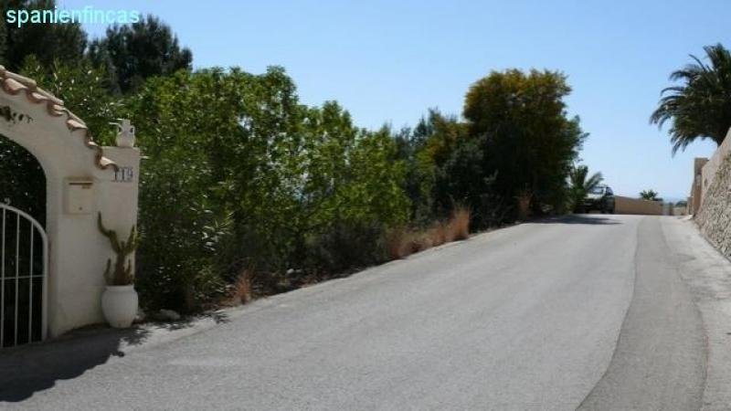 Moraira - Benimeit - www.spanienfincas.com - wunderschönes Grundstück mit phantastischem Meerblick Grundstück kaufen