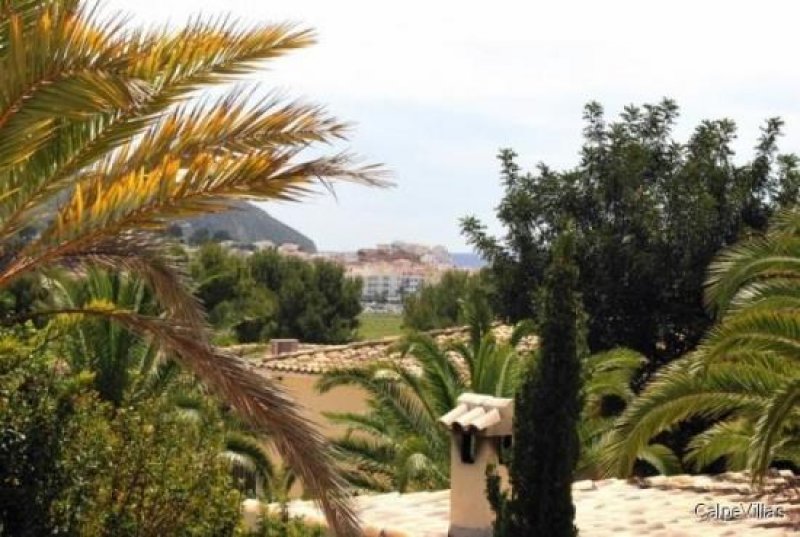 Moraira Beeindruckende Villa auf einem flachen, sonnigen Grundstück in Laufnähe zum Zentrum von Moraira Haus kaufen