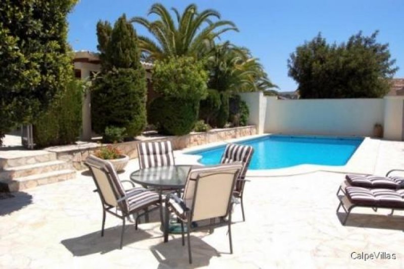 Moraira Beeindruckende Villa auf einem flachen, sonnigen Grundstück in Laufnähe zum Zentrum von Moraira Haus kaufen