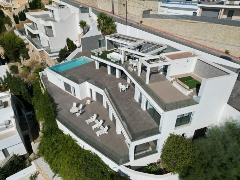 Moraira Luxusvilla mit gigantischer Aussicht von Benitachell bis Calpe Haus kaufen