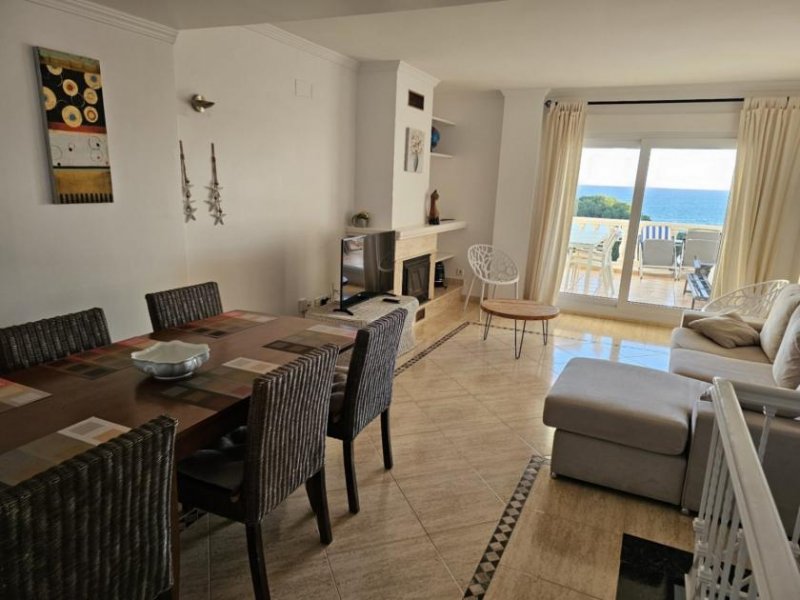Moraira Maisonette-Wohnung mit 3 Schlafzimmern, 2 Bädern, 2 Tiefgaragenstellplätzen, Gemeinschaftspool und Meerblick Wohnung kaufen