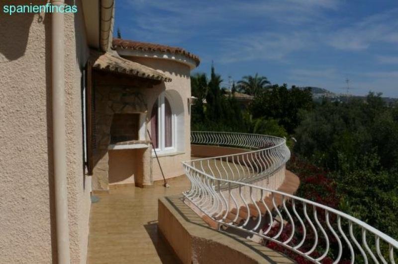 Moraira PROVISIONSFREI !!! 243 qm Villa + 80 qm Natursteinhaus auf 1.857 qm Grundstück + 1.014qm Baugrundstück, Meeresnähe Haus