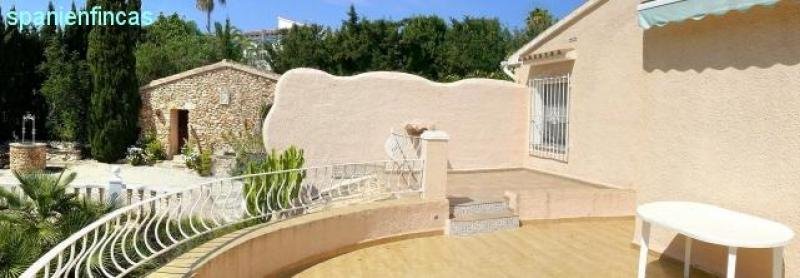 Moraira PROVISIONSFREI !!! 243 qm Villa + 80 qm Natursteinhaus auf 1.857 qm Grundstück + 1.014qm Baugrundstück, Meeresnähe Haus