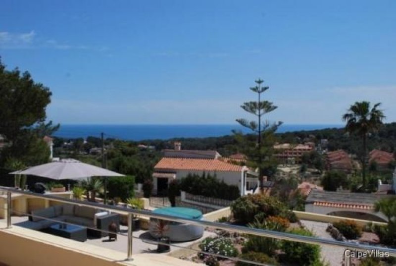 Moraira Spektakuläre Villa mit Meerblick in Laufnähe zum Ortszentrum Haus kaufen
