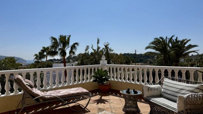 Moraira Traumhafte Villa mit Meerblick und viel Sonne Haus kaufen