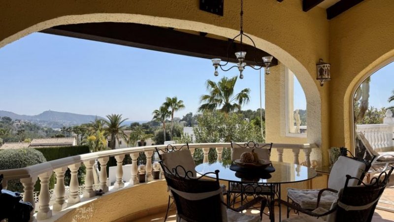 Moraira Traumhafte Villa mit Meerblick und viel Sonne Haus kaufen