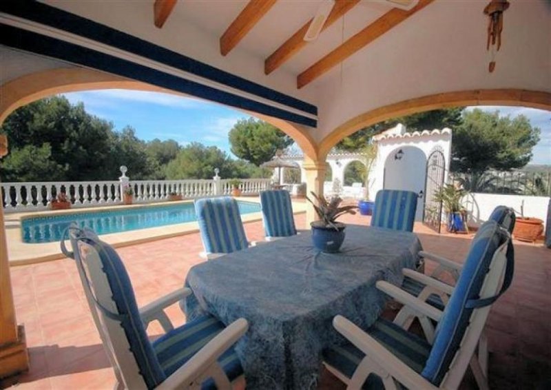 Moraira Villa im Park in Moraira zu verkaufen Haus kaufen