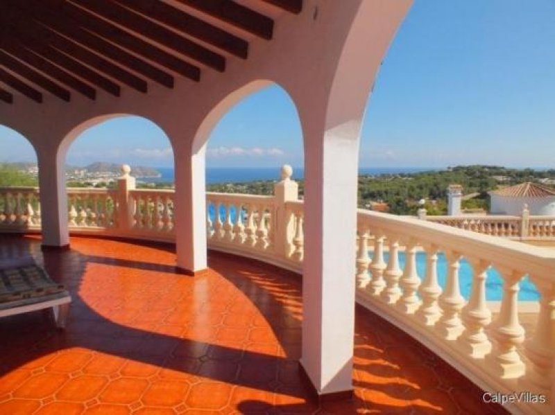 Moraira Villa mit phantastischem Meerblick in Moraira Haus kaufen