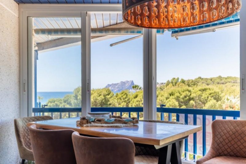 Moraira Wohnung mit Terrassen und Meerblick im Herzen von Moraira Wohnung kaufen