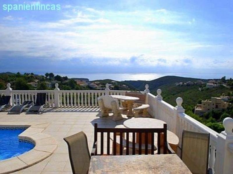 Benitachell Cumbre del Sol spanienfincas - Benitachell 300qm Villa, 6 SZ, Pool, Meerblick, 1.050qm Grundstück Haus kaufen