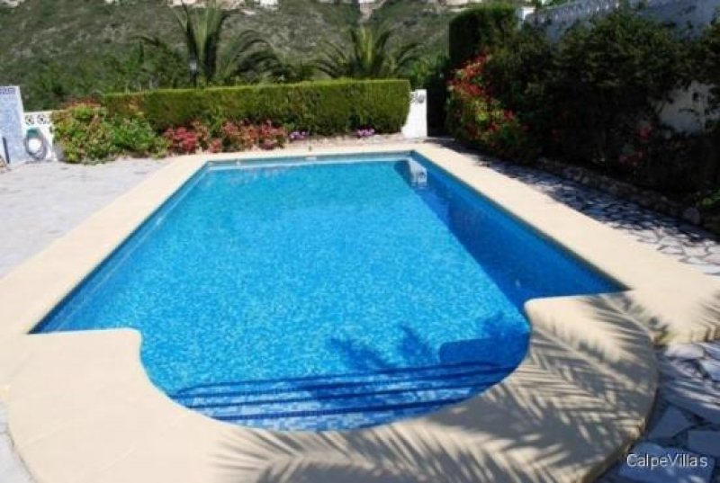 Benitachell Gemütliche Villa mit sehr schöner Poolterrasse in Benitachell Haus kaufen