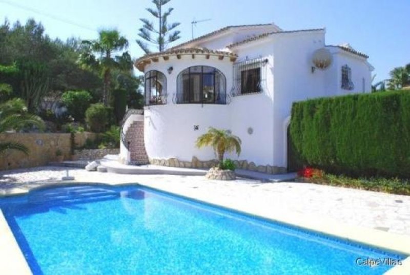Benitachell Gemütliche Villa mit sehr schöner Poolterrasse in Benitachell Haus kaufen