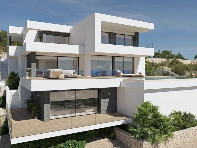 Benitachell Moderne große Neubau-Villa in der exklusivsten Gegend von Cumbre del Sol in luxuriöser Anlage Haus kaufen