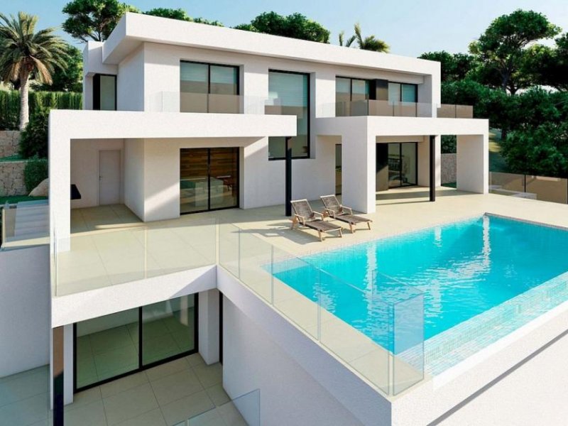 Benitachell Moderne große Neubau-Villa in der exklusivsten Gegend von Cumbre del Sol in luxuriöser Anlage Haus kaufen
