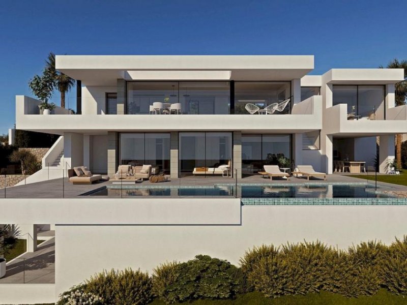 Benitachell Moderne große Neubau-Villa in der exklusivsten Gegend von Cumbre del Sol in luxuriöser Anlage Haus kaufen