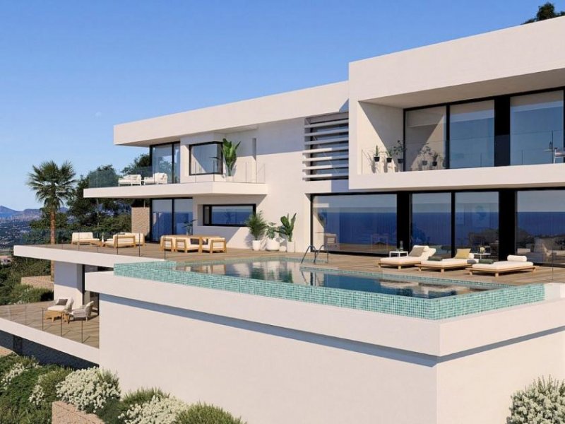 Benitachell Moderne große Neubau-Villa in der exklusivsten Gegend von Cumbre del Sol in luxuriöser Anlage Haus kaufen