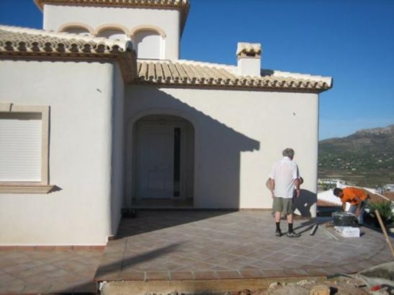 Pedreguer Neubau Haus am Berg mit Ausblick Haus kaufen