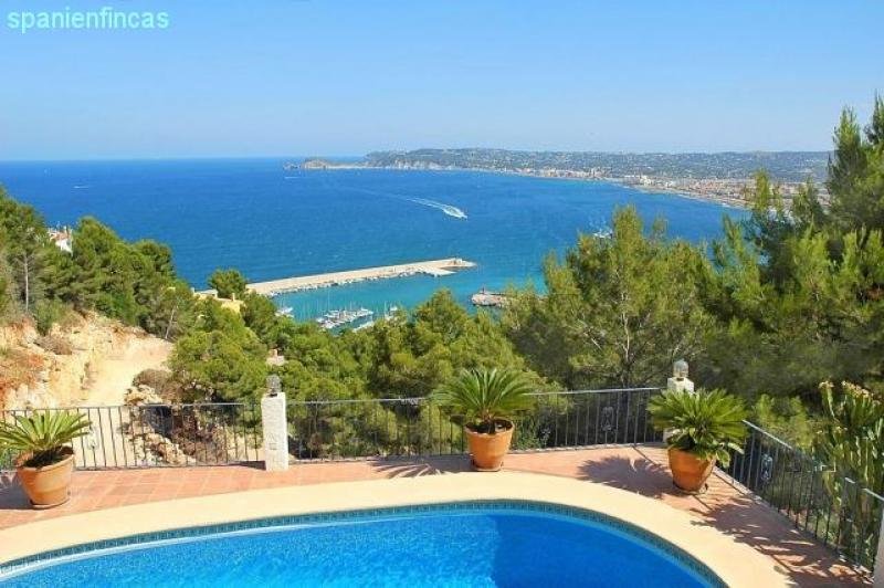 Jávea Cuesta de San Antonio PROVISIONSFREI Spanien Jávea, 220qm Villa Finca, 3 Schlafzimmer, 3 Badezimmer, Schwimmbecken, wunderschöner Meerblick Haus