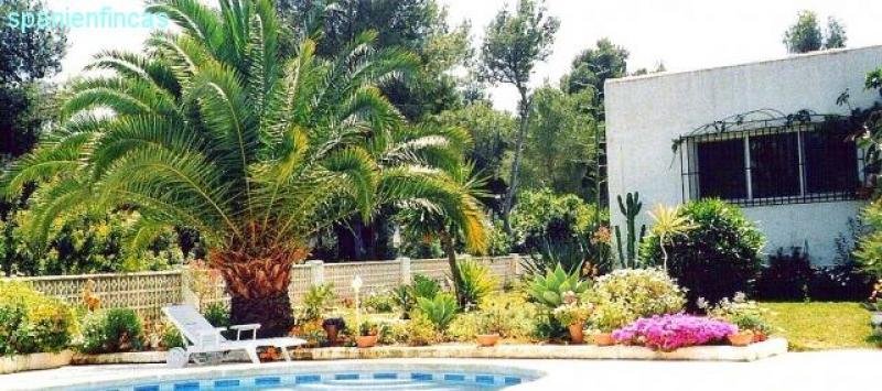 Jávea Xabia Villa Finca, 245qm, 5 Schlafzimmer, Klima, HZ, Gästehaus, Schwimmbecken, Dachterrasse, 1438 qm Grund Haus kaufen