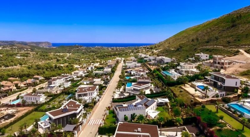 Jávea Exklusive Villa in anspruchsvollem zeitgenössischem Design mit 5 Schlafzimmern, 5 Bädern, Garage und Infinity-Pool Haus kaufen