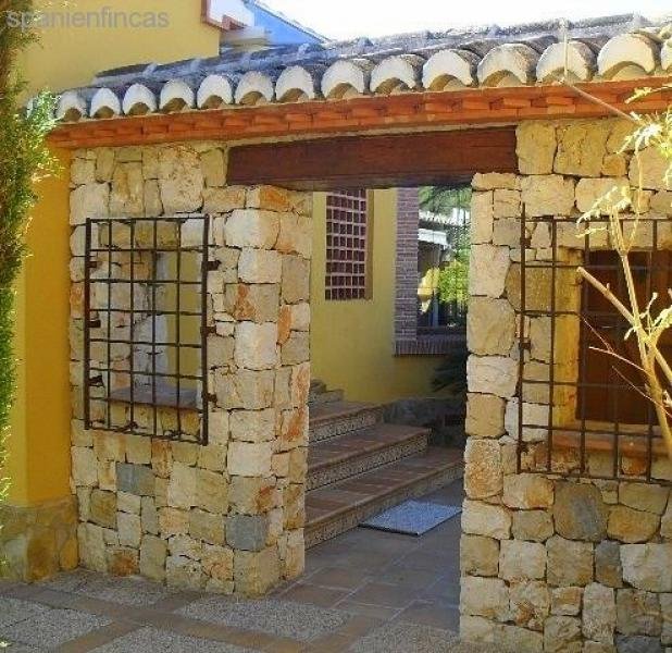Xabia Javea PROVISIONSFREI, spanisch rustikale Villa: 400 qm, Schlafzimmer: 4, Badezimmer: 2+1, toller Pool, Heizung, Klima, Garage: 3, qm