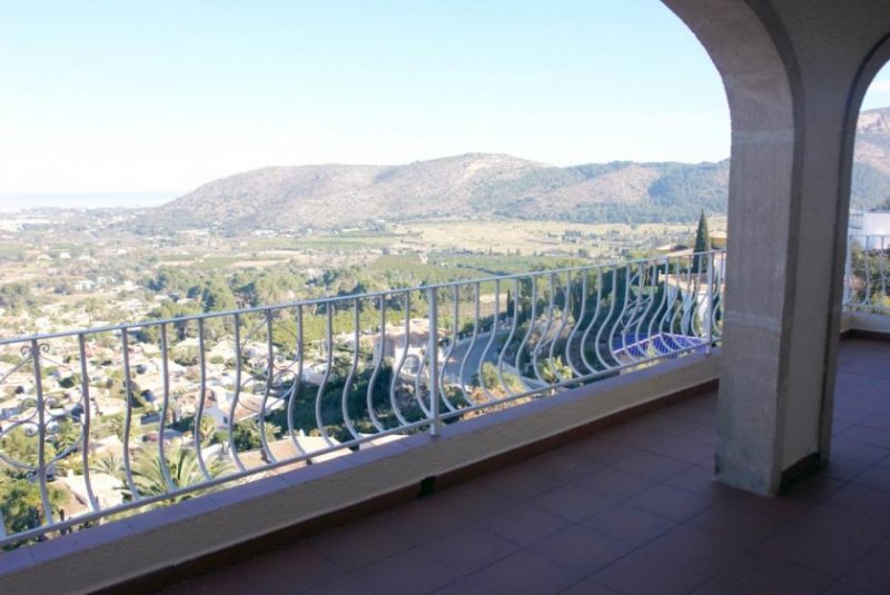 Pedreguer 5 Schlafzimmer Villa mit Meer und Bergblick in La Sella Haus kaufen