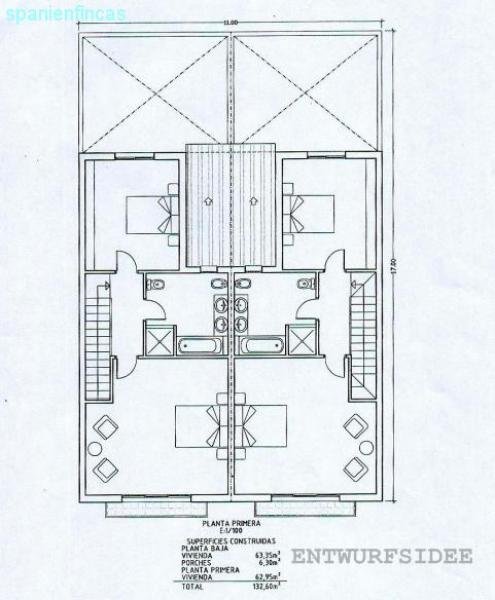 Pedreguer PROVISIONSFREI !!! Pedreguer Baulücke ca. 187qm Doppelgrundstück Grundstück kaufen