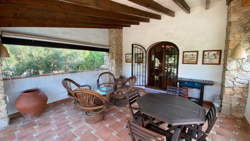 Pego-Monte Pego Villa mit großem Grundstück und ebener Zufahrt, herrlichem Ausblick, großen Terrassen, BBQ, ZH, Klima, Garage u.v.a.m. Haus